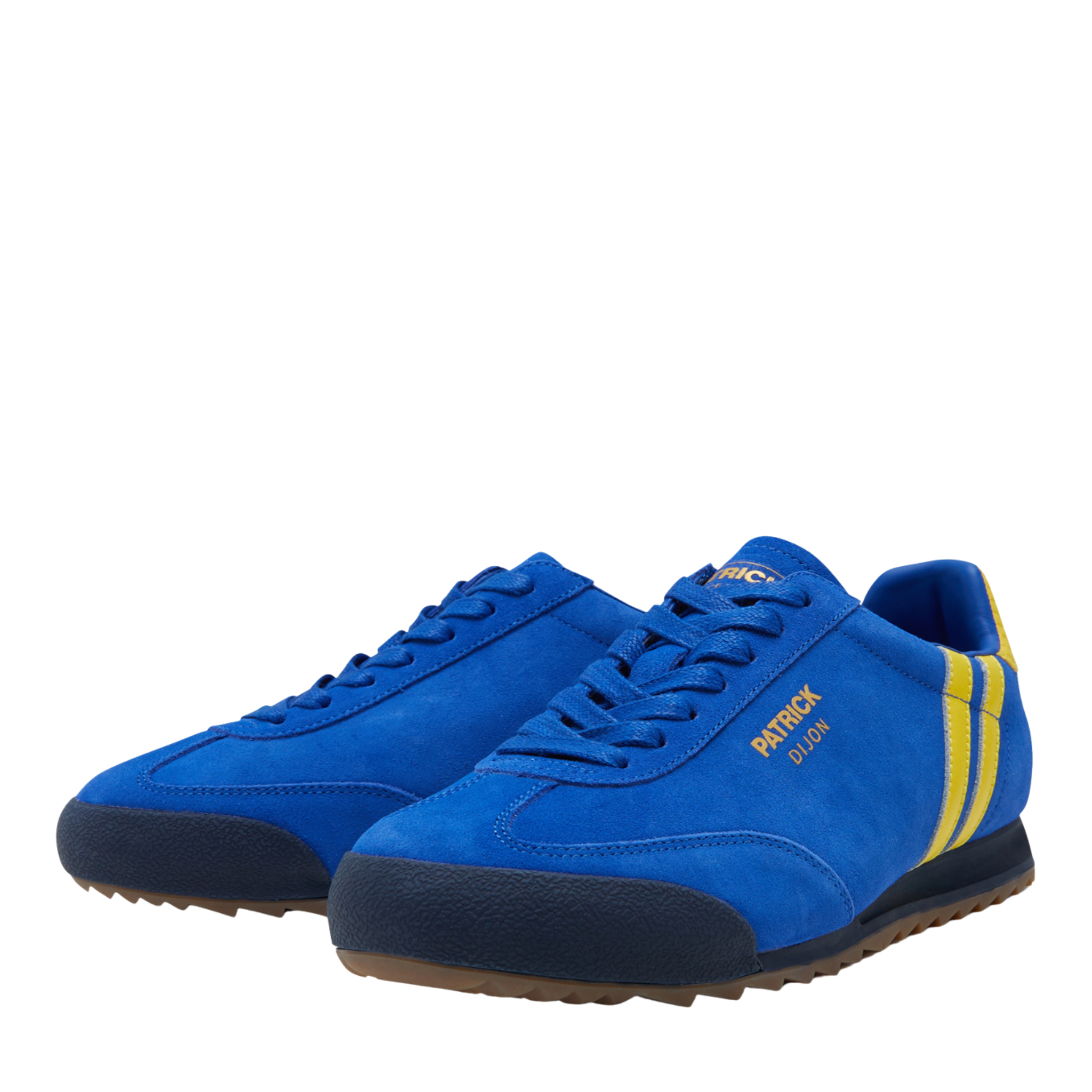 Mens Patrick Royal/Yellow/Navy Dijon Trainers
