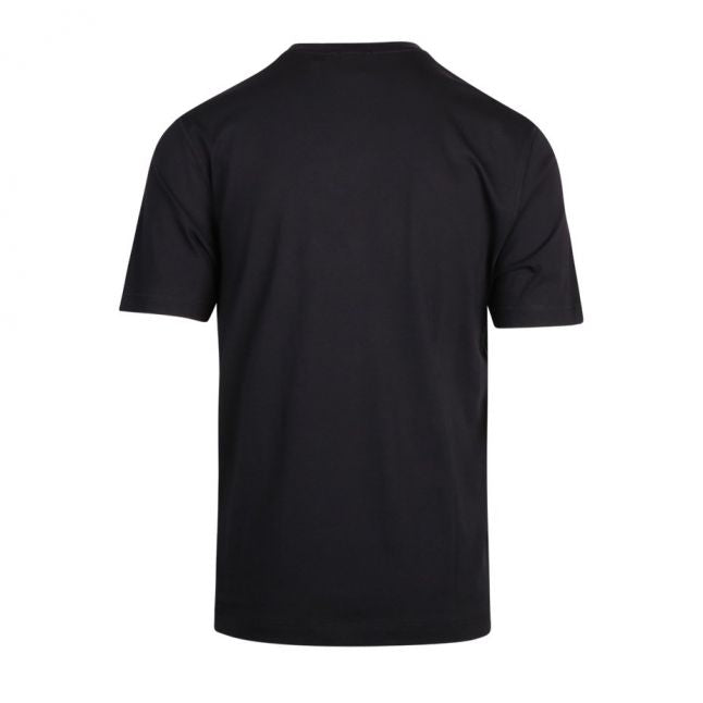 Mens BOSS Black Teego 1 Printed Logo S/s T Shirt