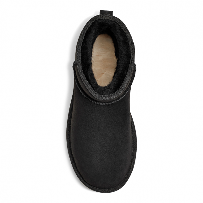 Womens UGG Black Classic Mini II Boots