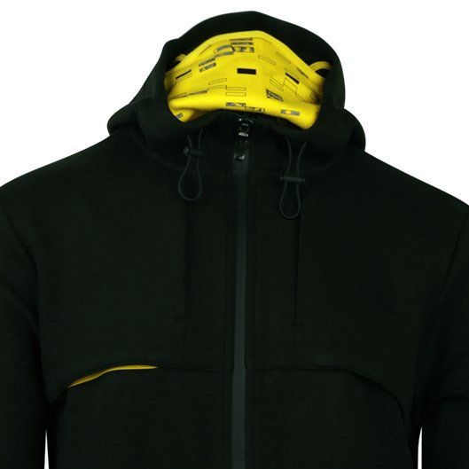 Mens BOSS Black Sybrique Zip Hoodie