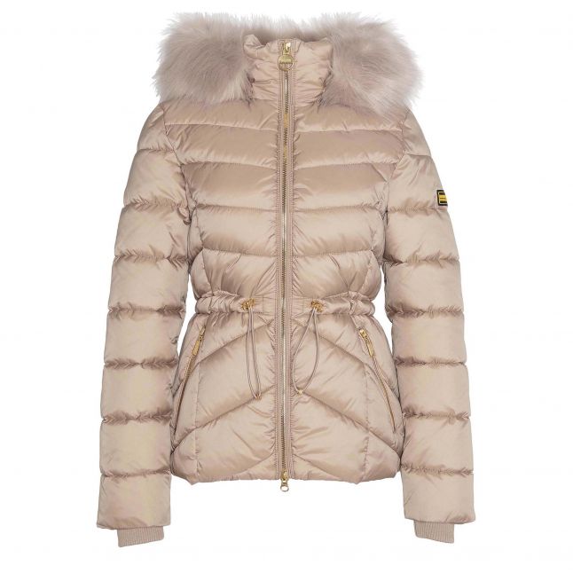 Womens Barbour International Light Trench Island Puffer Hood Jacket