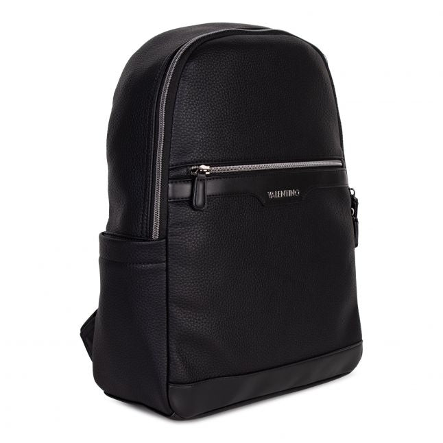Mens Valentino Black Efeo Backpack
