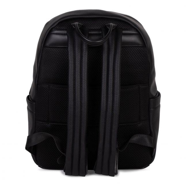 Mens Valentino Black Efeo Backpack