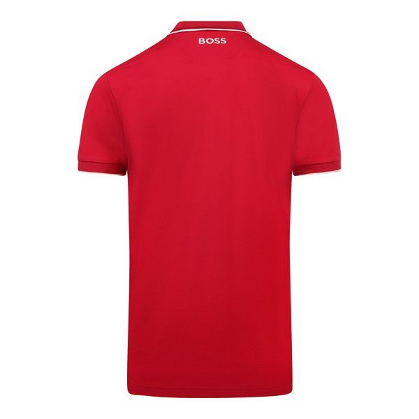 Mens BOSS Medium Red Paddy Pro S/s Polo Shirt