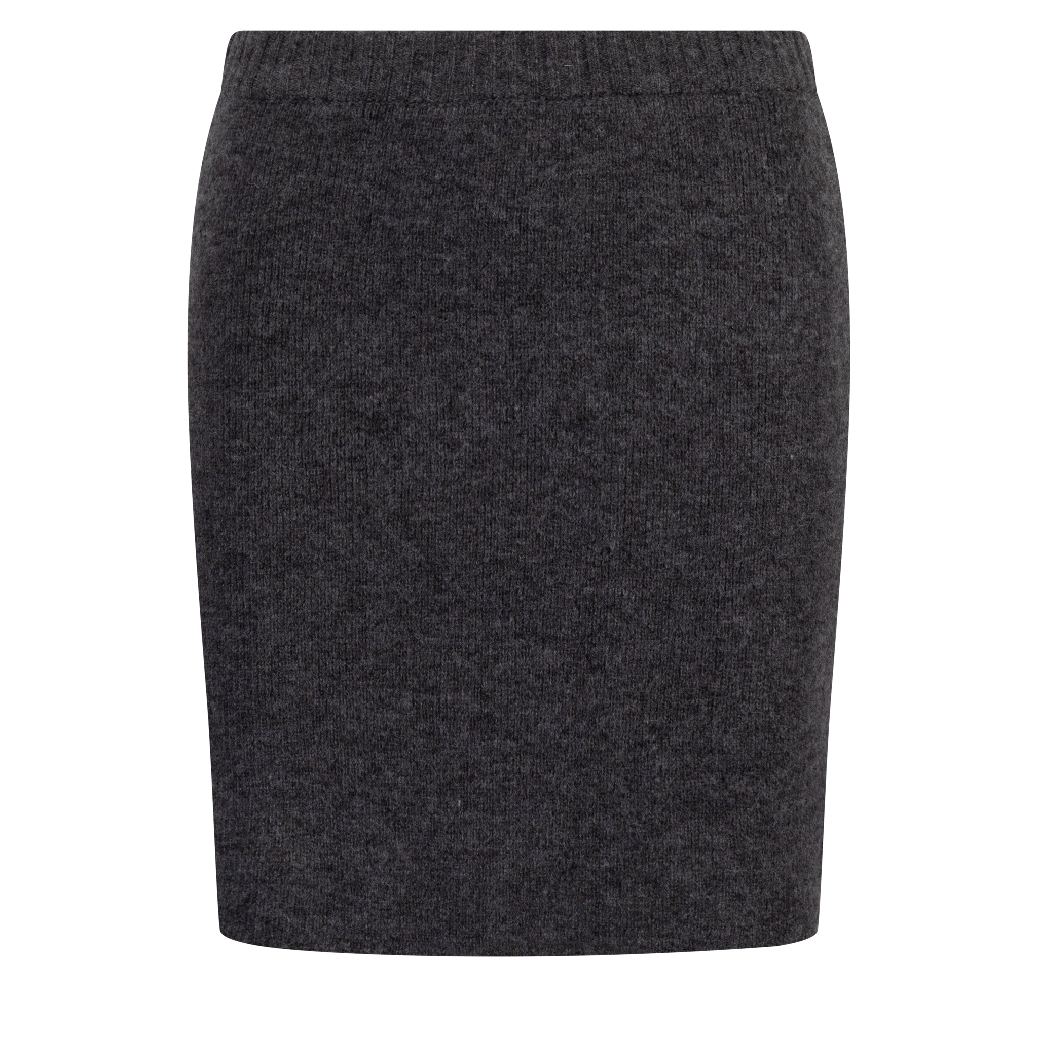 Womens Pretty Lavish Charcoal Etta Knit Co-ord Mini Skirt