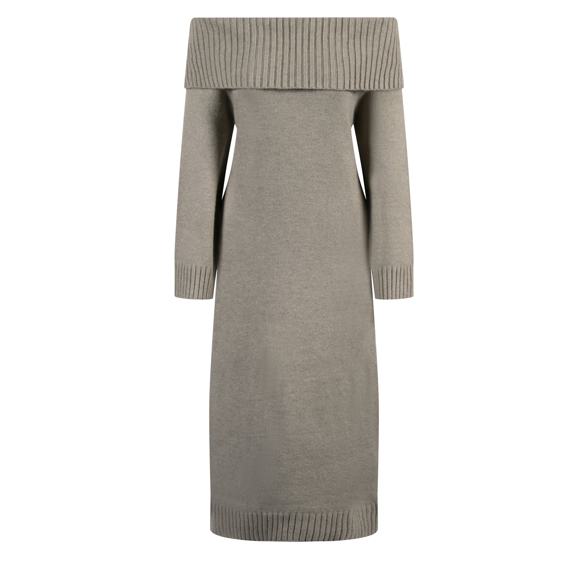 Womens Pretty Lavish Sage Renee Bardot Midaxi Dress