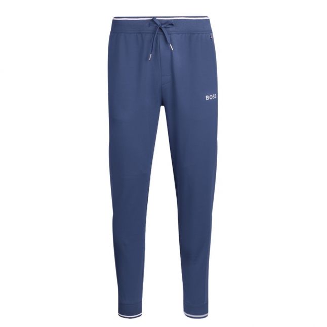Mens BOSS Navy Poly Blend Sweat Pants