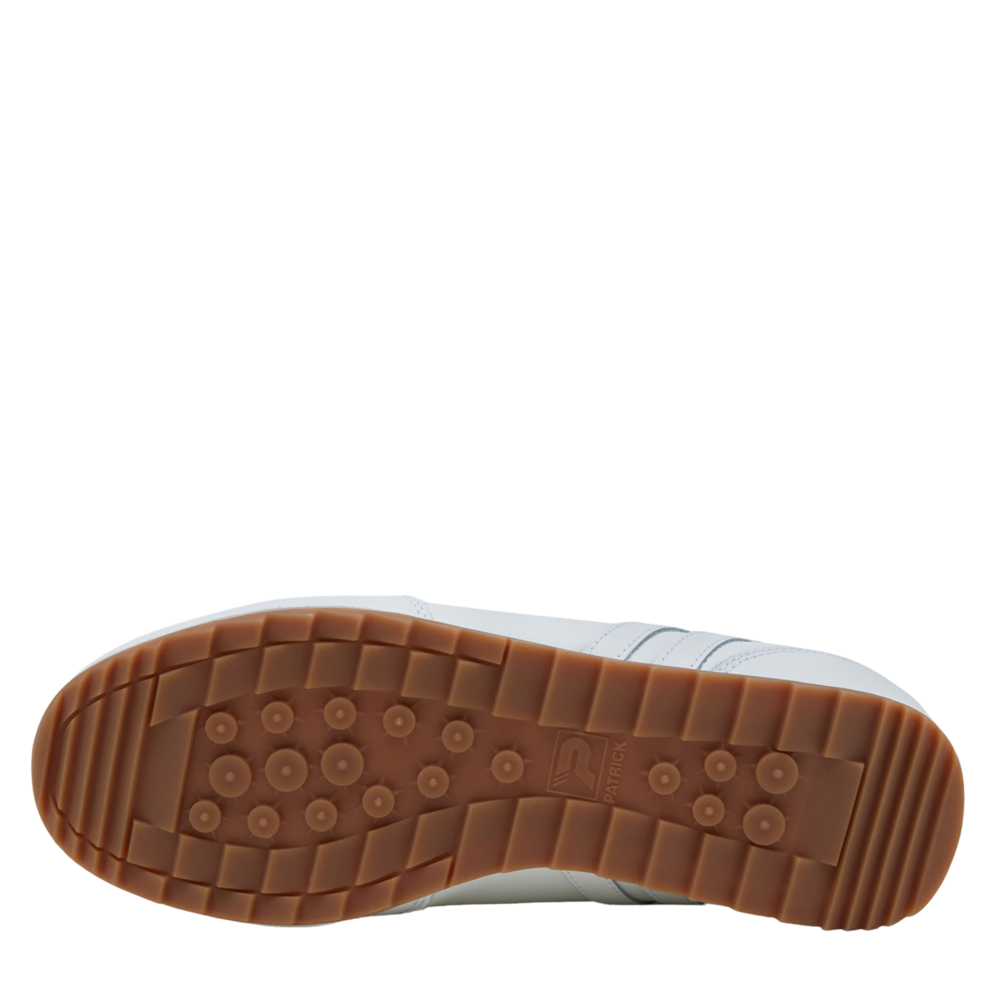 Mens Patrick White/White Rio Trainers