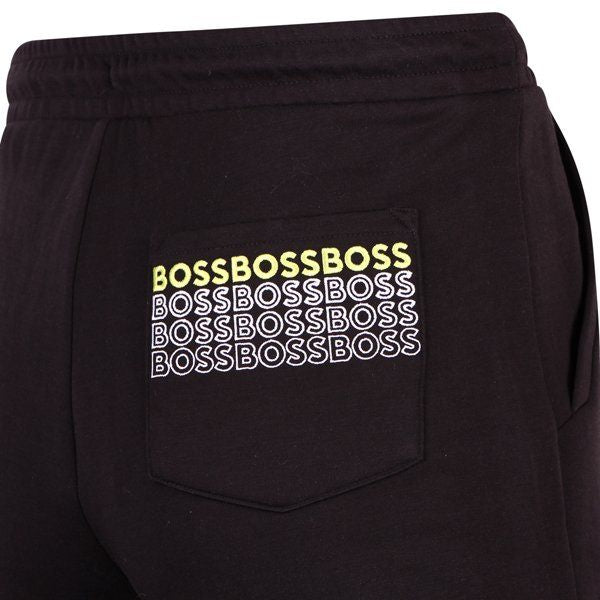 Mens BOSS Black Hadiko 1 Pocket Sweat Pants