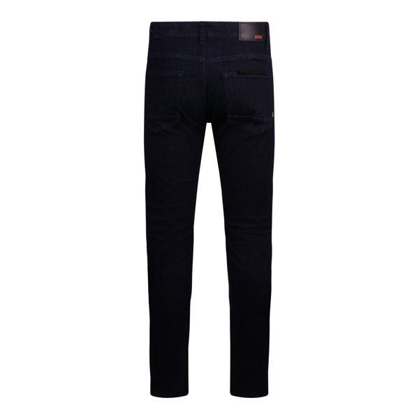 Mens BOSS Dark Blue Delaware Slim Fit Jeans