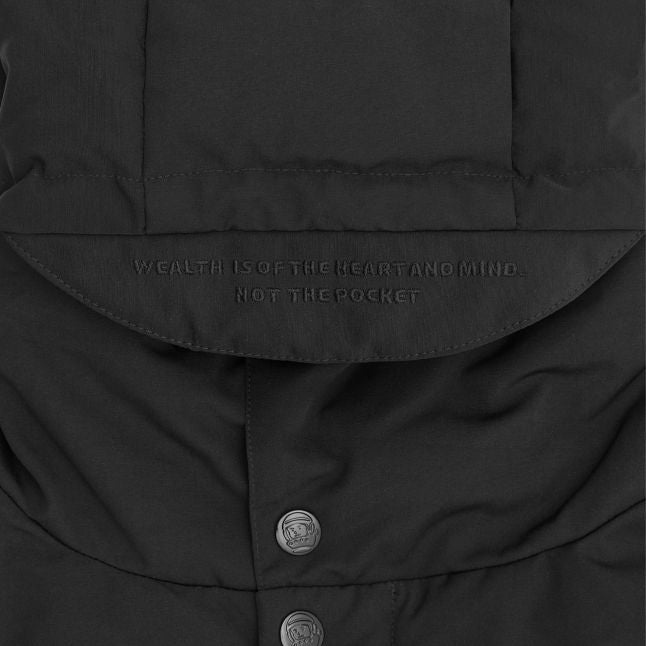 Mens Billionaire Boy's Club Black Mascot Padded Jacket