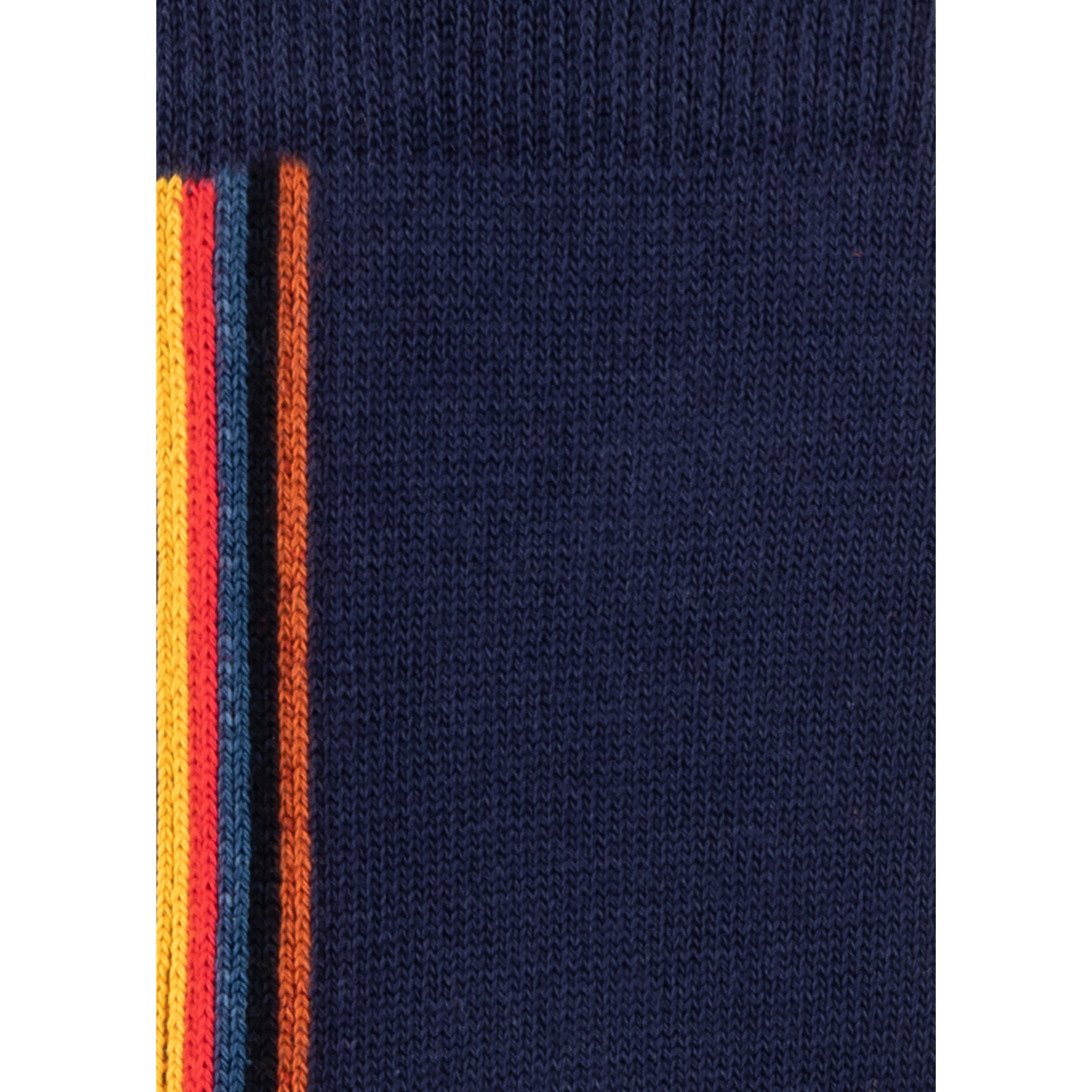 Mens Paul Smith Dark Blue Artist Stripe Back Socks