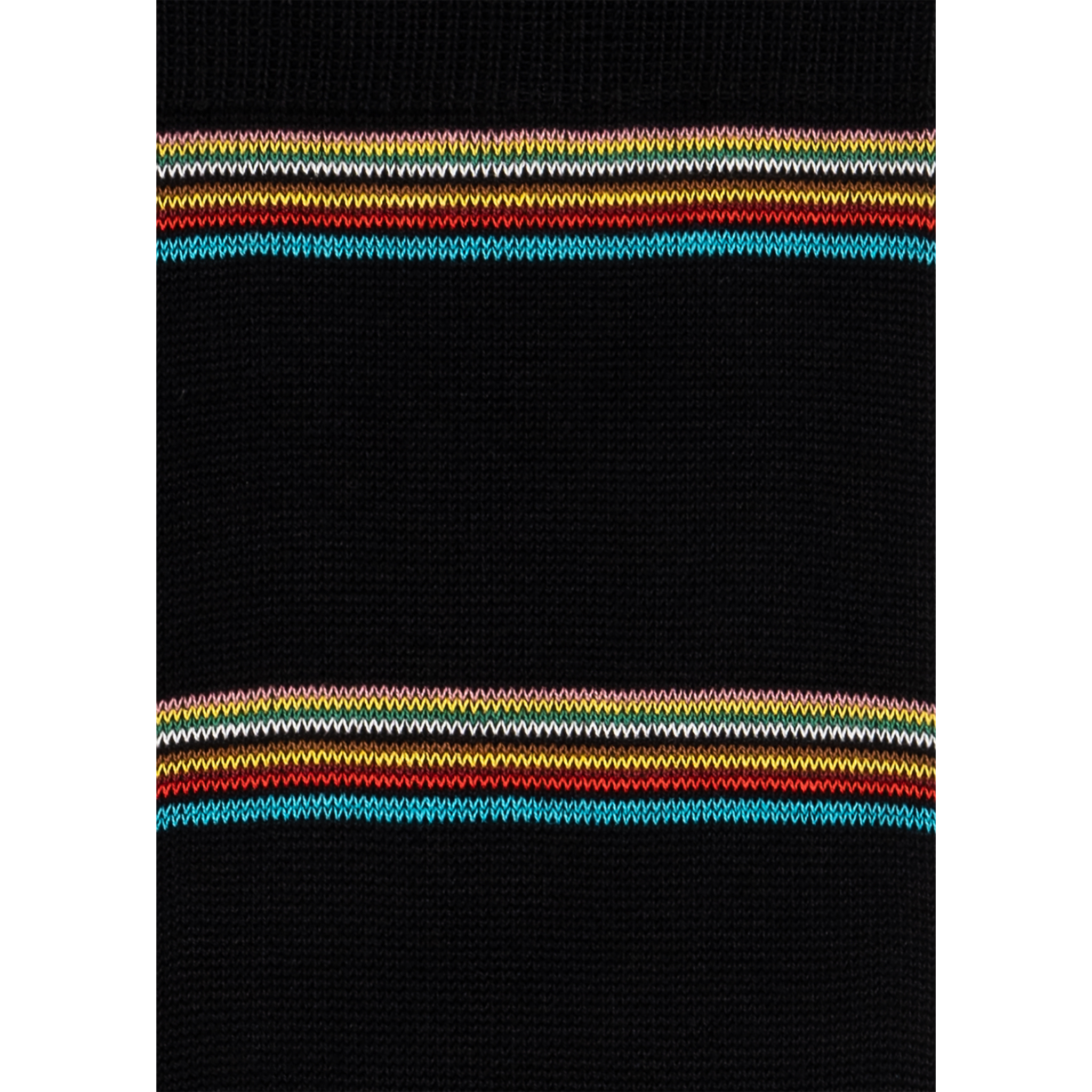 Mens Paul Smith Black Signature Block Socks
