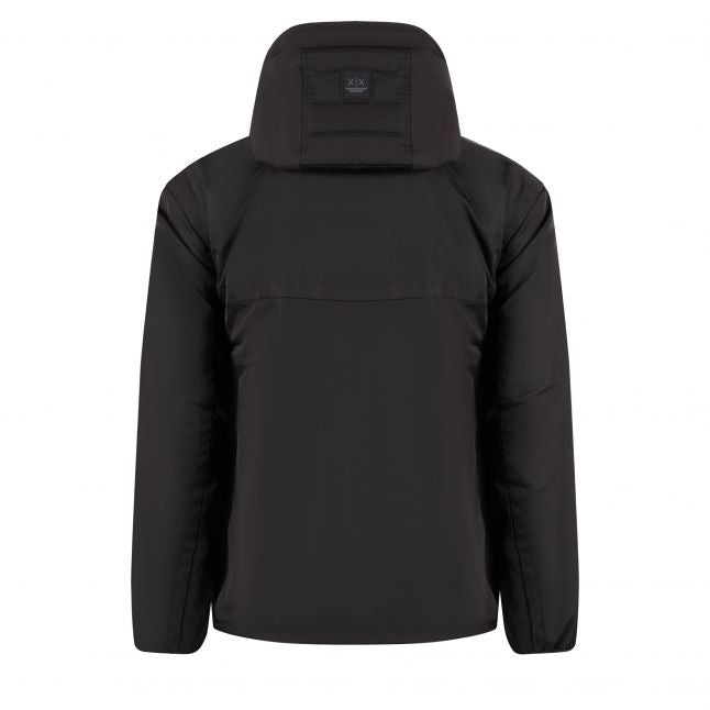 Mens Armani Exchange Black Padded Hood Jacket