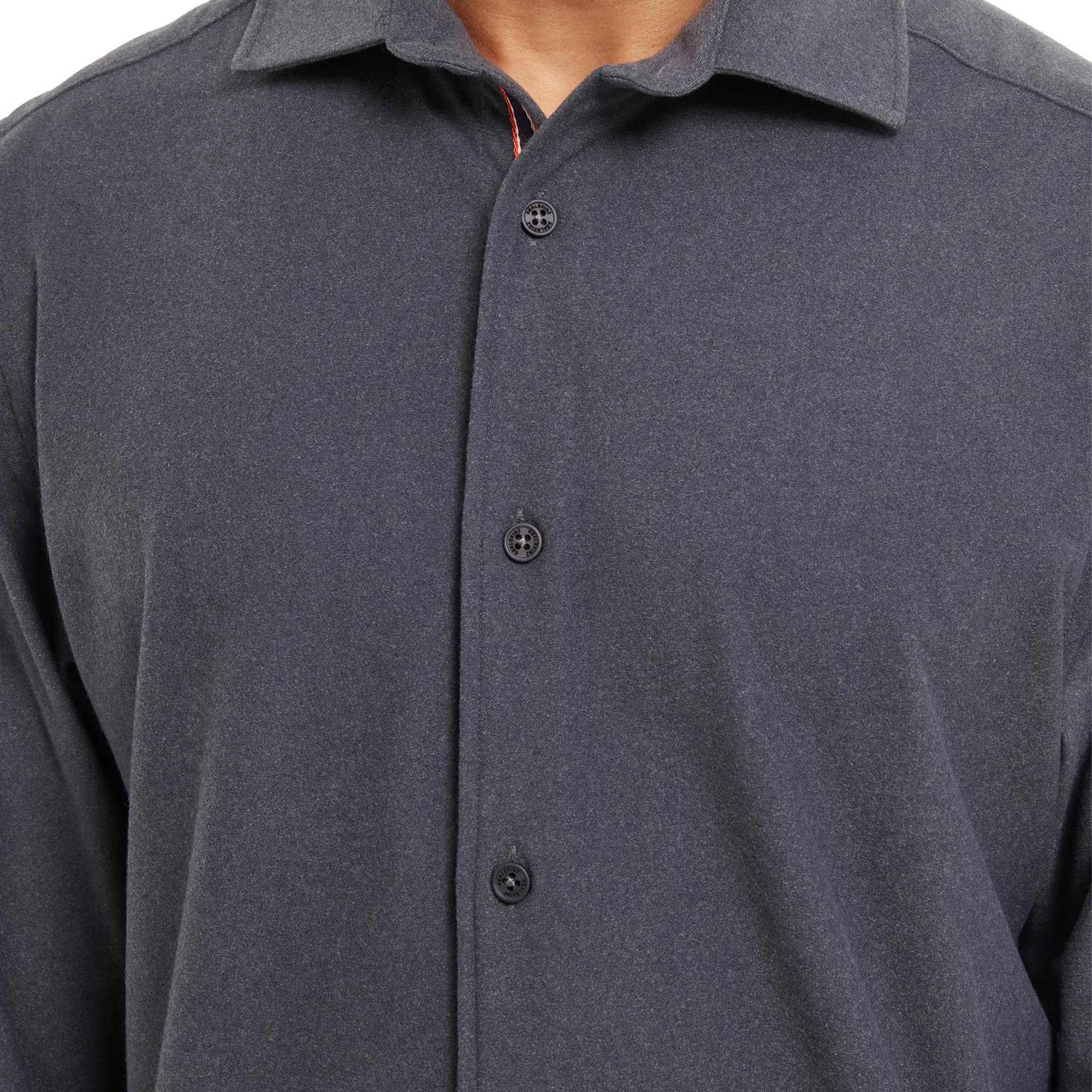 Mens Sealskinz Navy Weybourne L/s Shirt