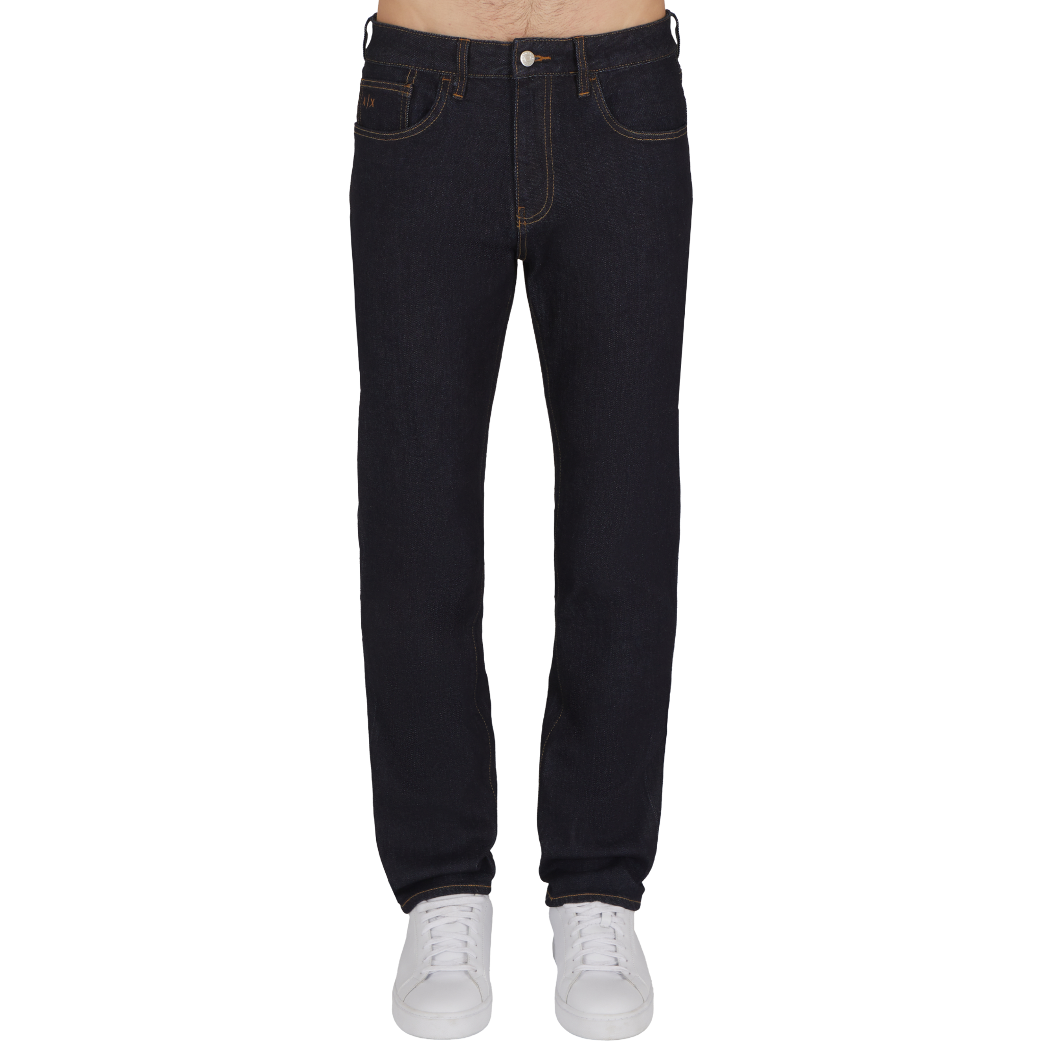 Mens Armani Exchange Dark Blue YS 069 Regular Fit Jeans