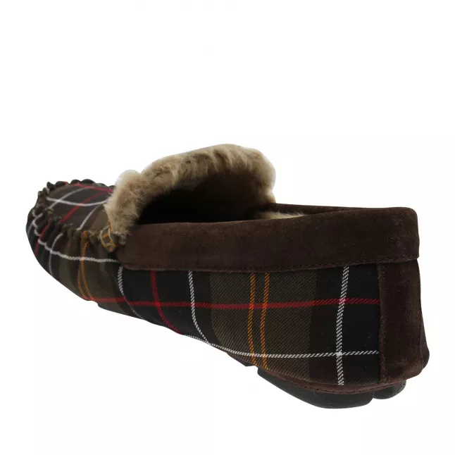 Mens Barbour Classic Tartan Monty Tartan Slippers