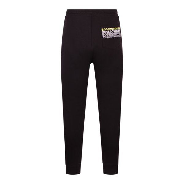 Mens BOSS Black Hadiko 1 Pocket Sweat Pants