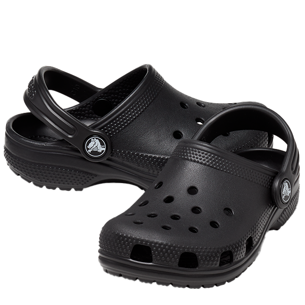 Toddler Crocs Black Classic Clog