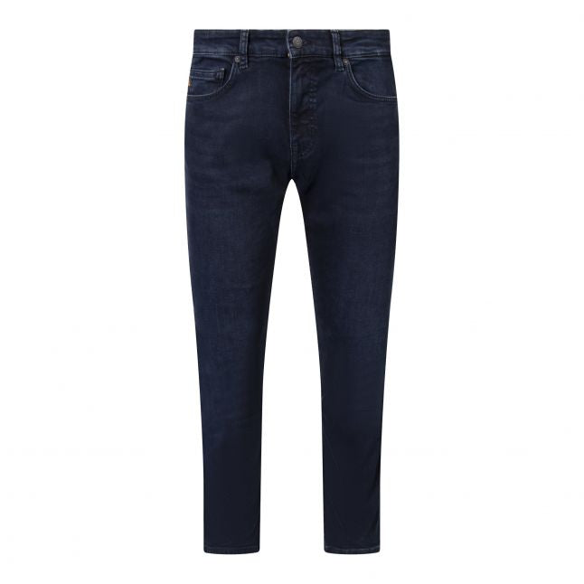 Mens BOSS Dark Blue Delaware Slim Jeans