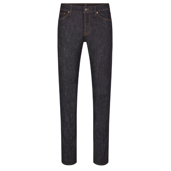 Mens BOSS Dark Blue Jeans Maine BC-L-C Regular Jeans