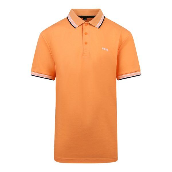 Mens BOSS Open Orange Paddy S/s Polo Shirt