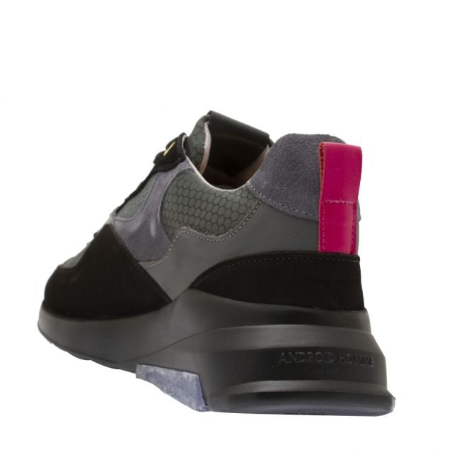 Mens Android Homme Black Hex Reflect Malibu Trainers