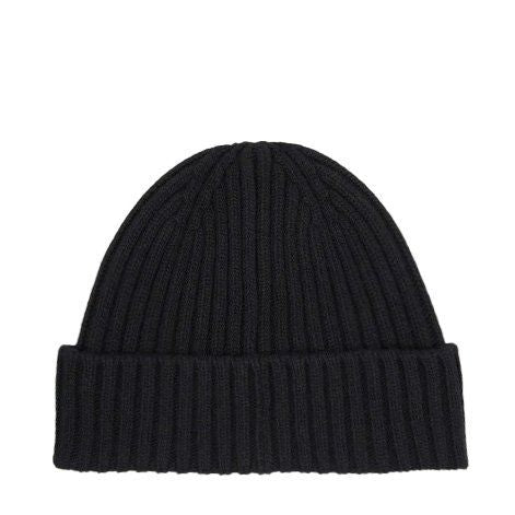 Mens Belstaff Black Watch Beanie Hat