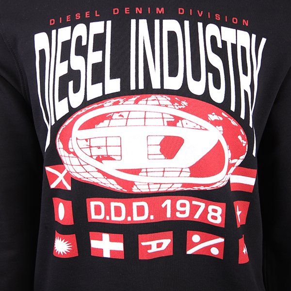 Mens Diesel Caviar S-GINN-L4 Sweatshirt