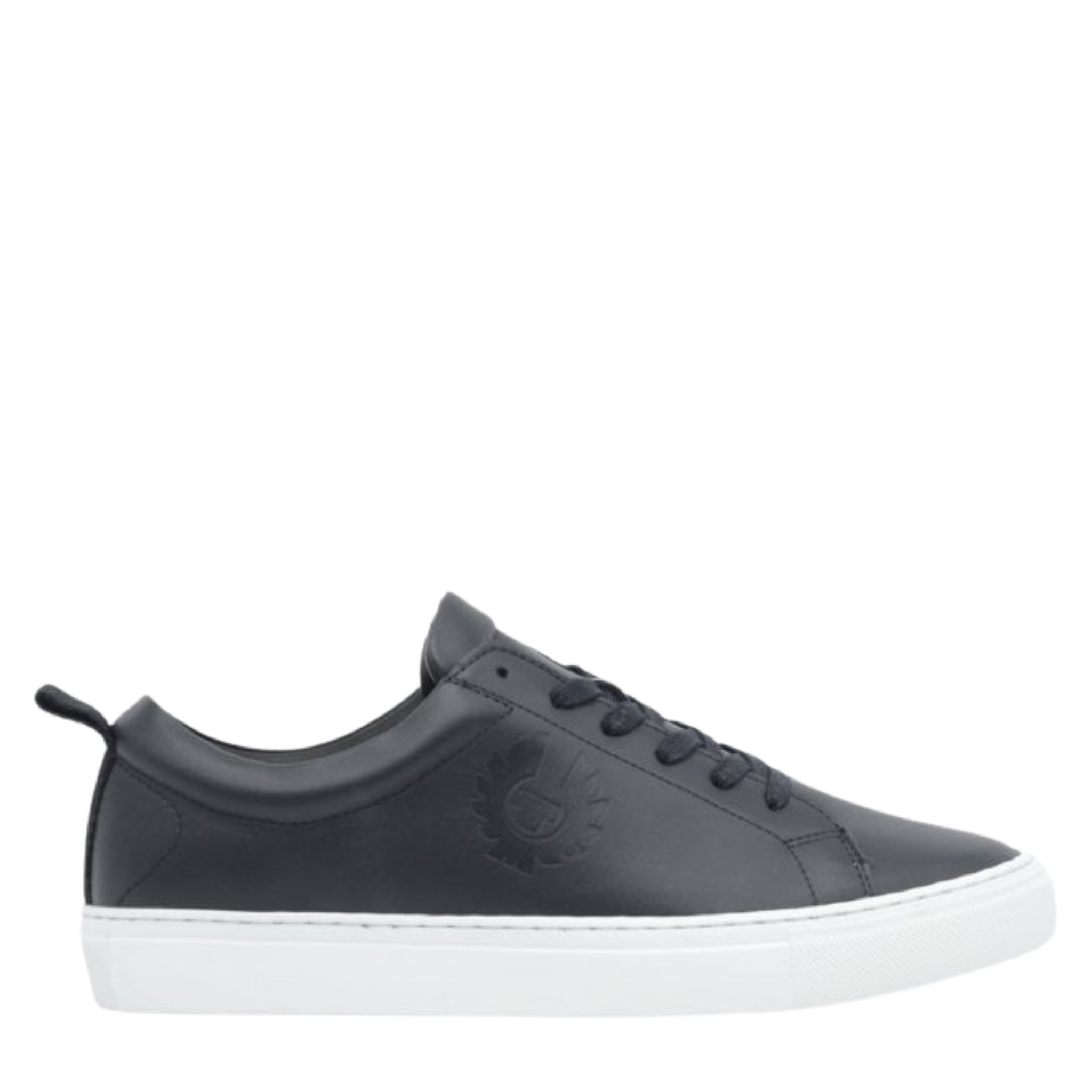 Mens Belstaff Black Walton Trainers