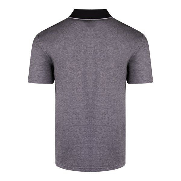 Mens BOSS Black PeOxford S/s Polo