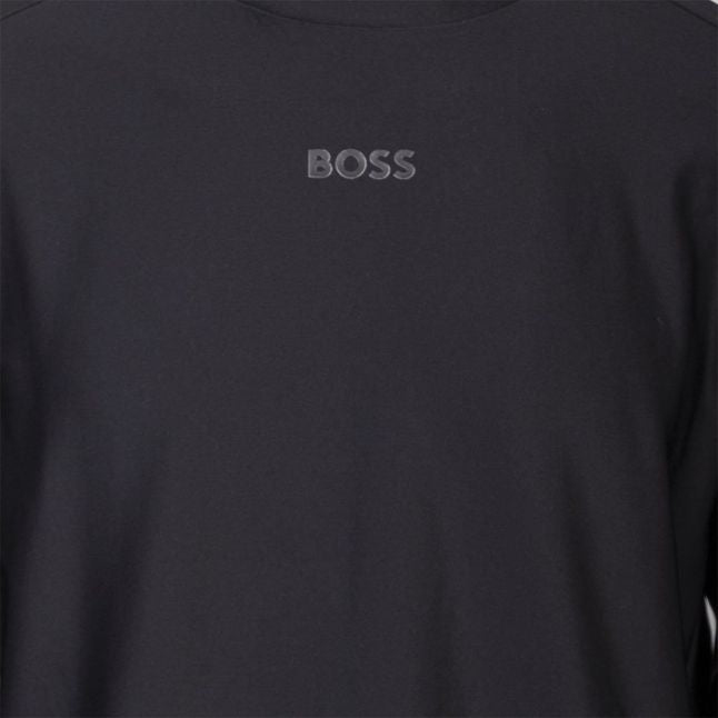 Mens BOSS Black Salbo Gym Sweat Top