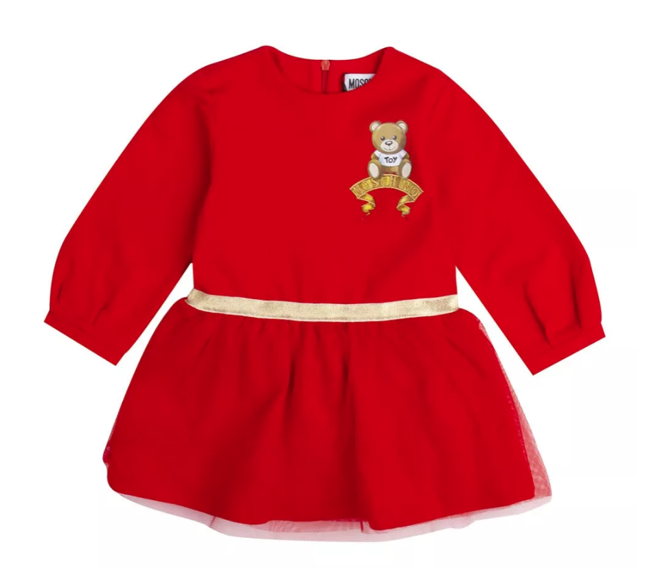 Red Baby Moschino Dress