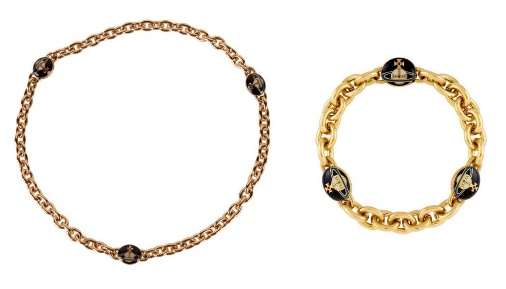 Vivienne Westwood Necklace and Bracelet