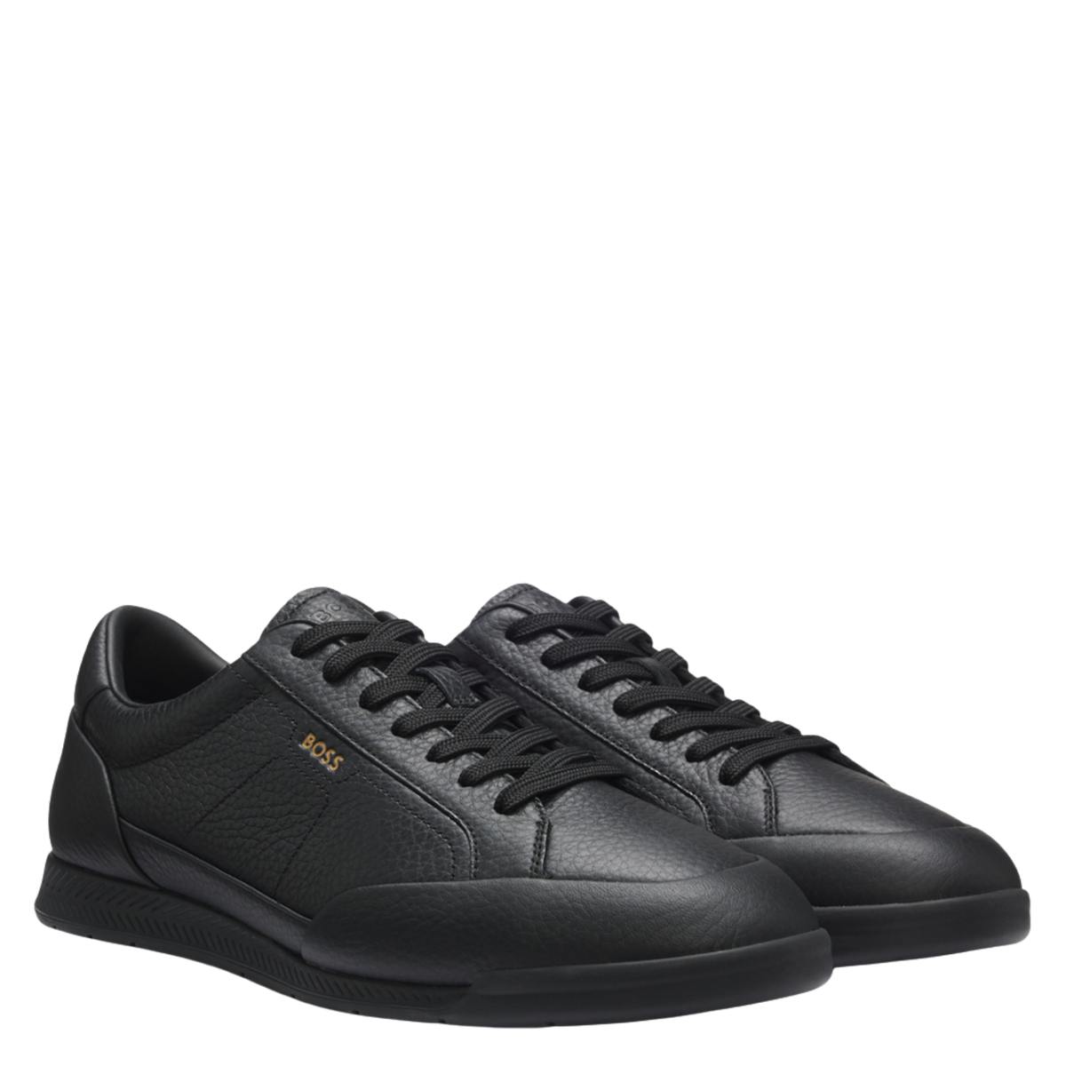 Mens BOSS Black Nitan_Lowp_ltgrn Trainers