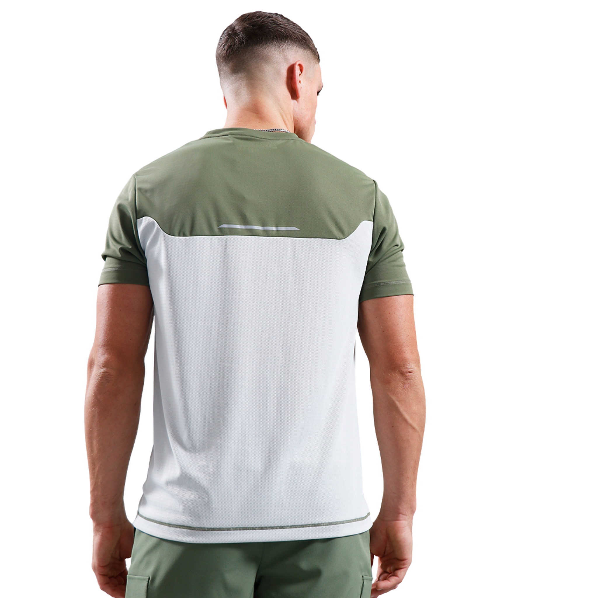 Mens Marshall Artist Khaki Nevis S/s T Shirt