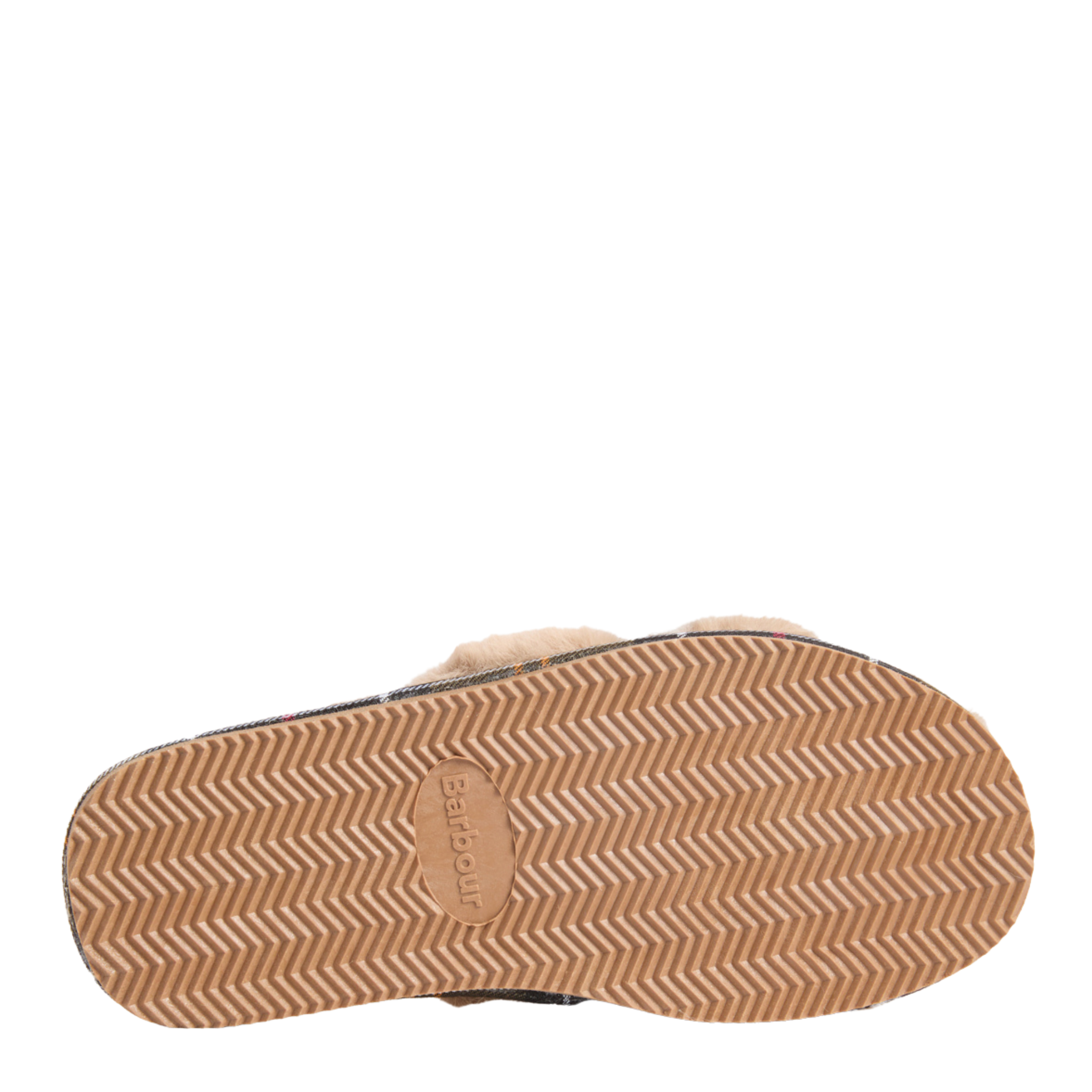 Womens Barbour Taupe Eleanora Slippers