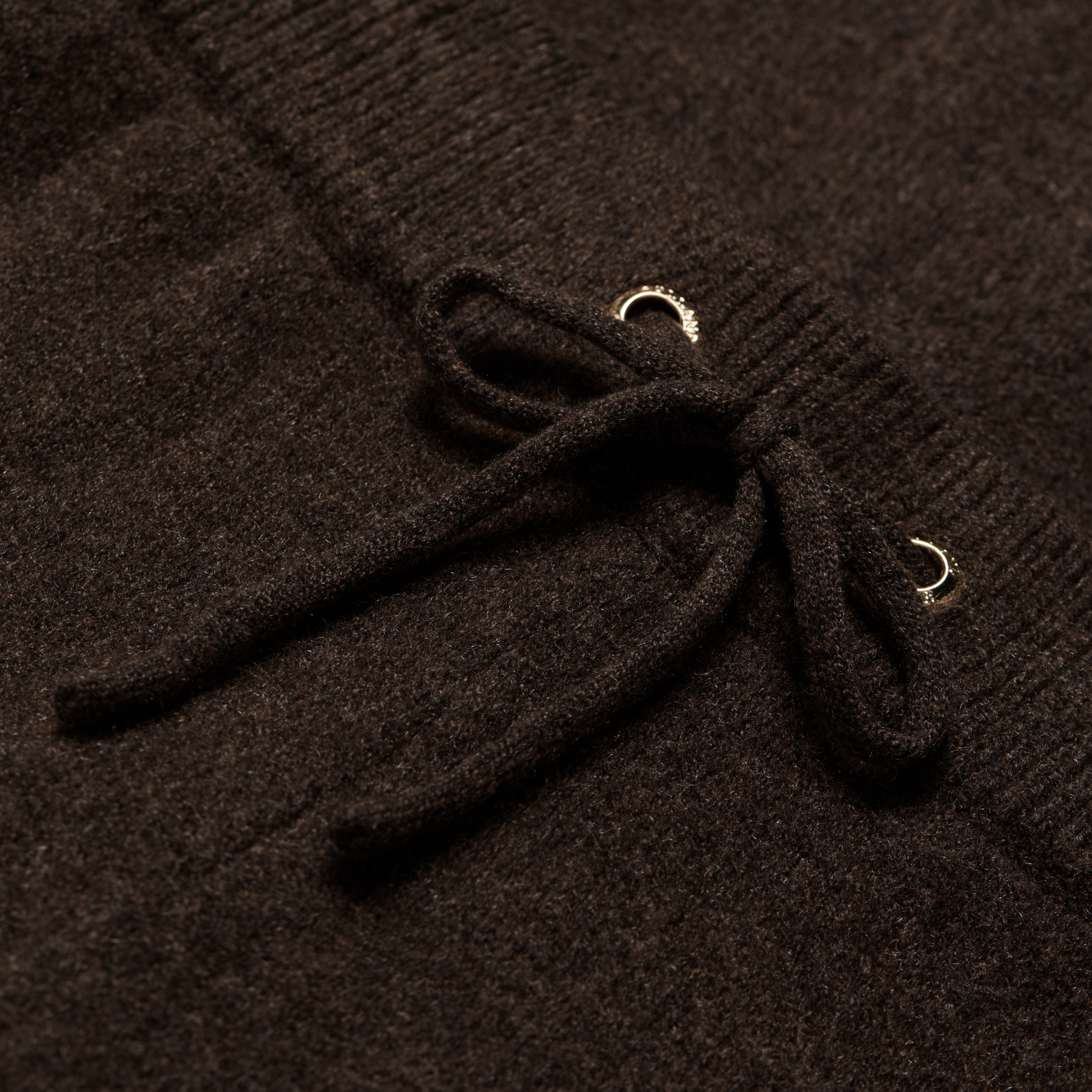 Womens Holland Cooper Chocolate Nina Knitted Wide Leg Pants