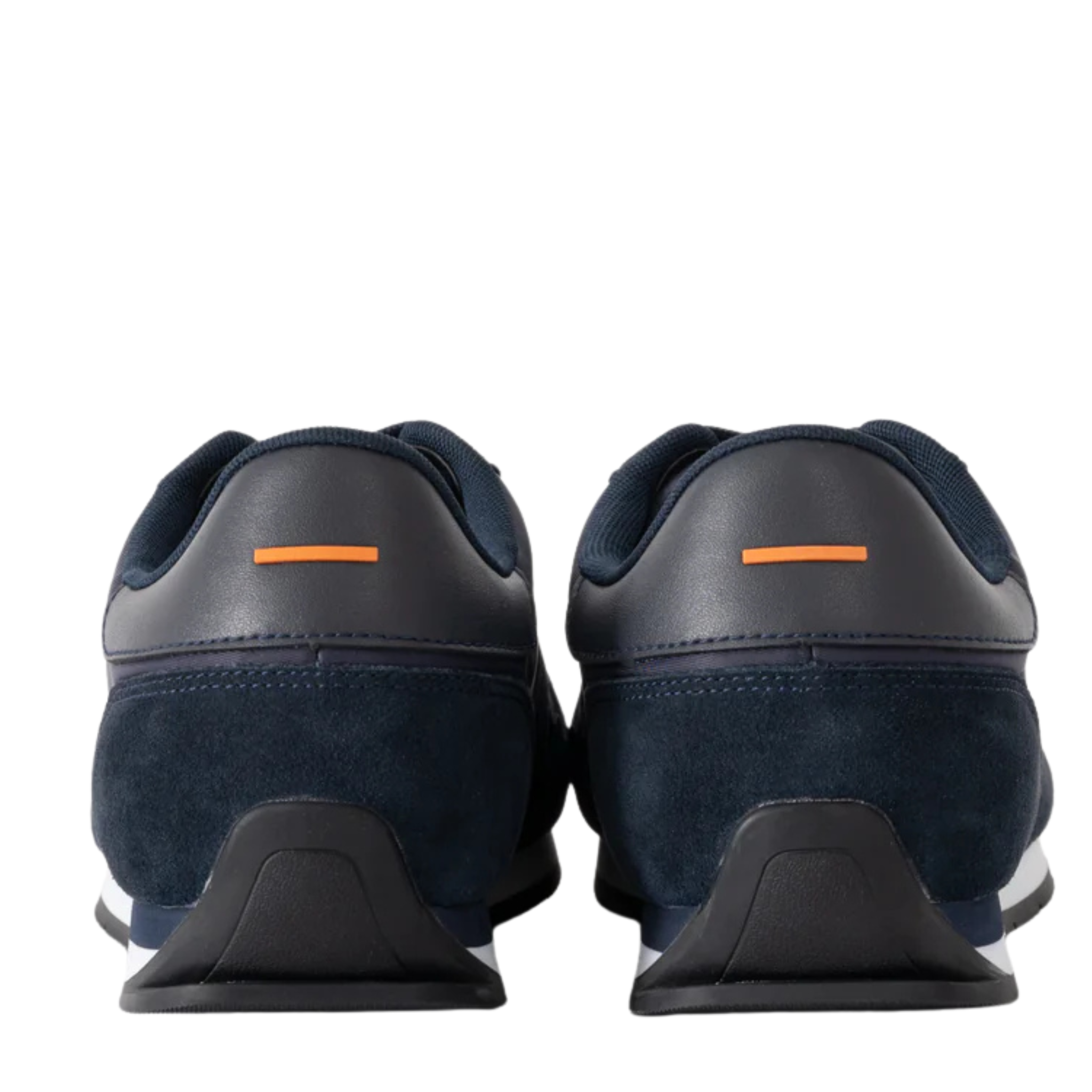 Mens BOSS Dark Blue Levon_Runn Trainers