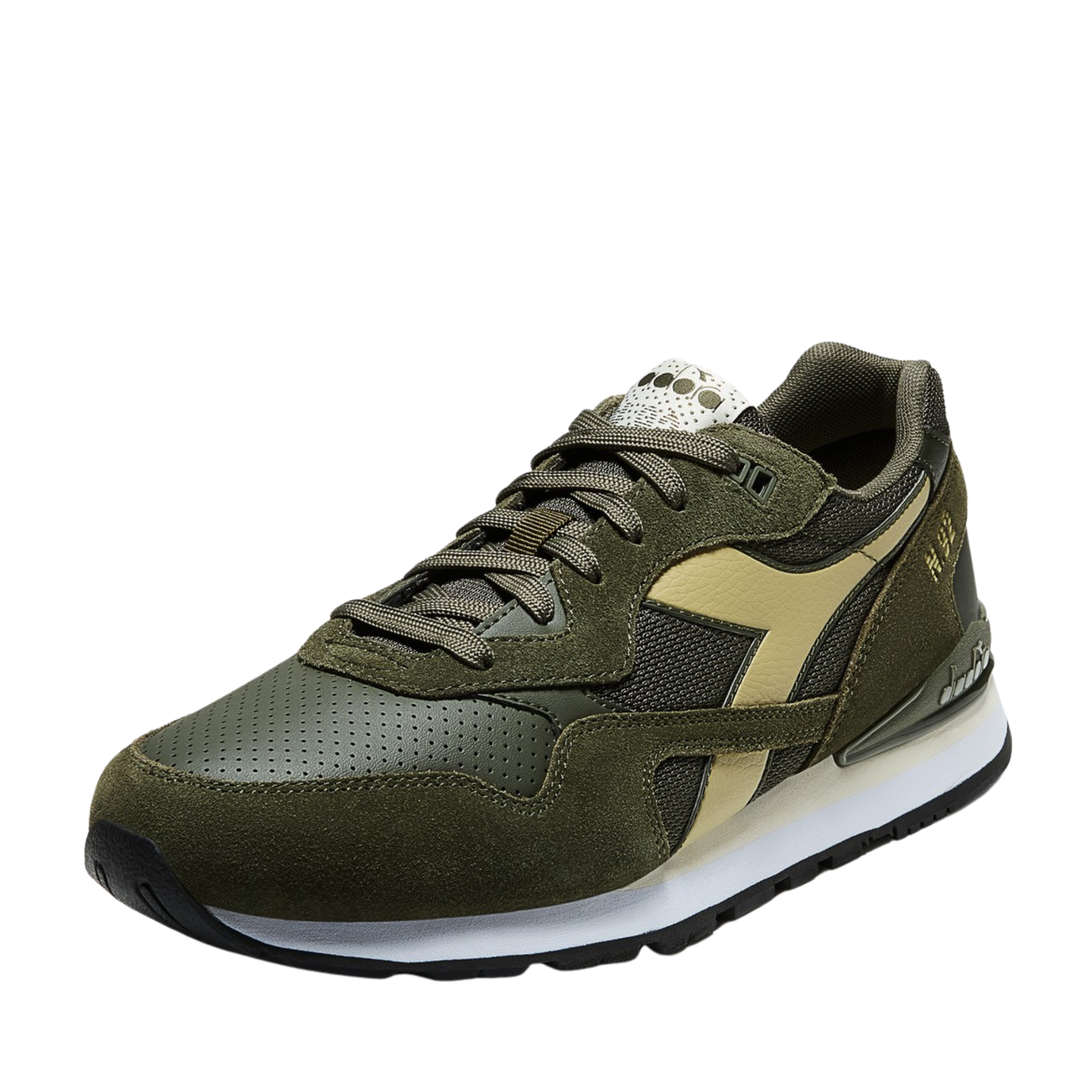 Mens Diadora Green Toad N.92 Advance Trainers