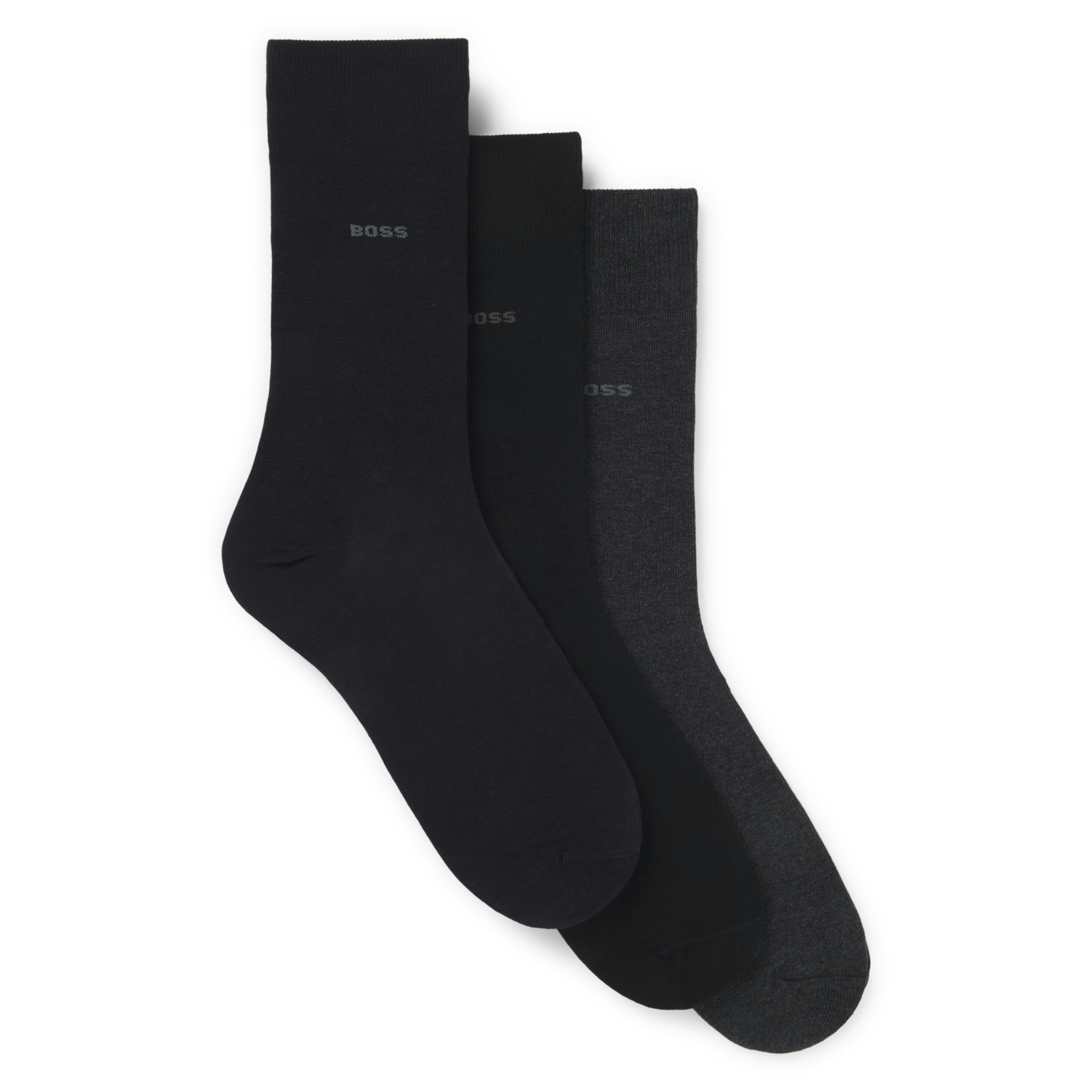 Mens BOSS Multi 3PK RS Uni CC Socks
