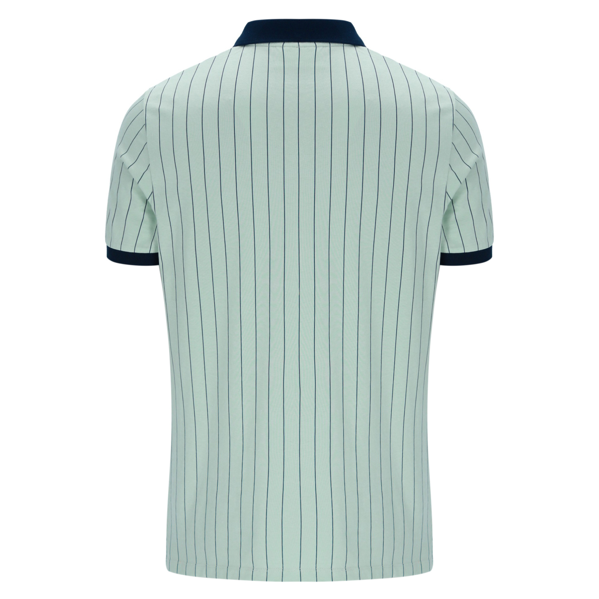 Mens Fila Surf Spray/Navy/White BB1 Vintage Striped S/s Polo Shirt