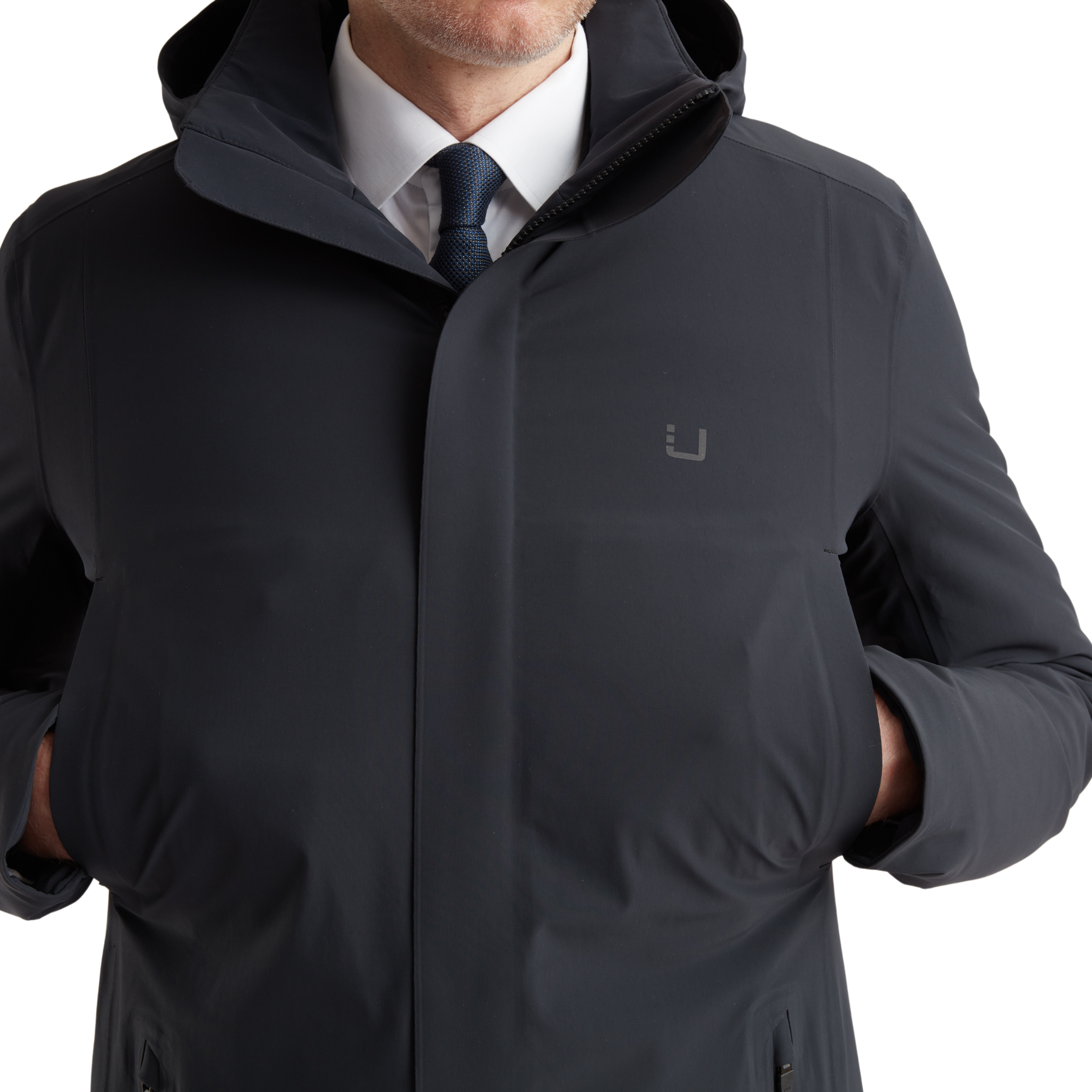 Mens UBR Black Storm Regulator Parka