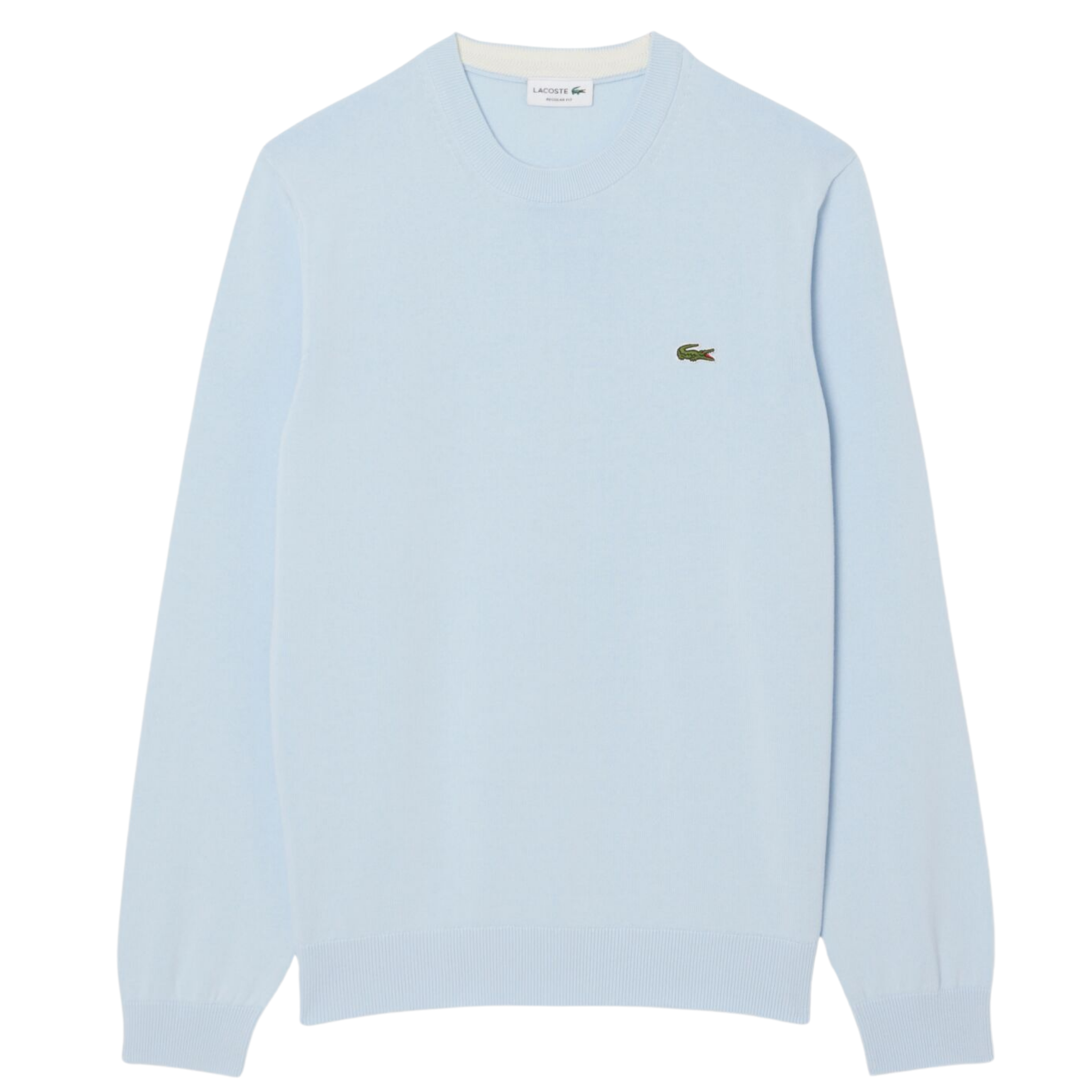 Mens Lacoste Rill Blue Crew Neck Jumper