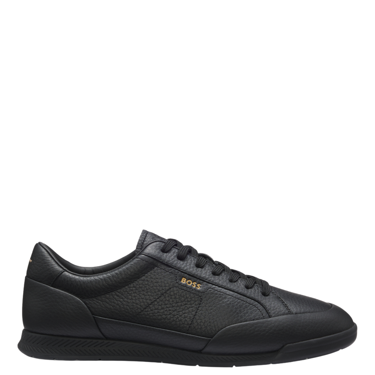 Mens BOSS Black Nitan_Lowp_ltgrn Trainers