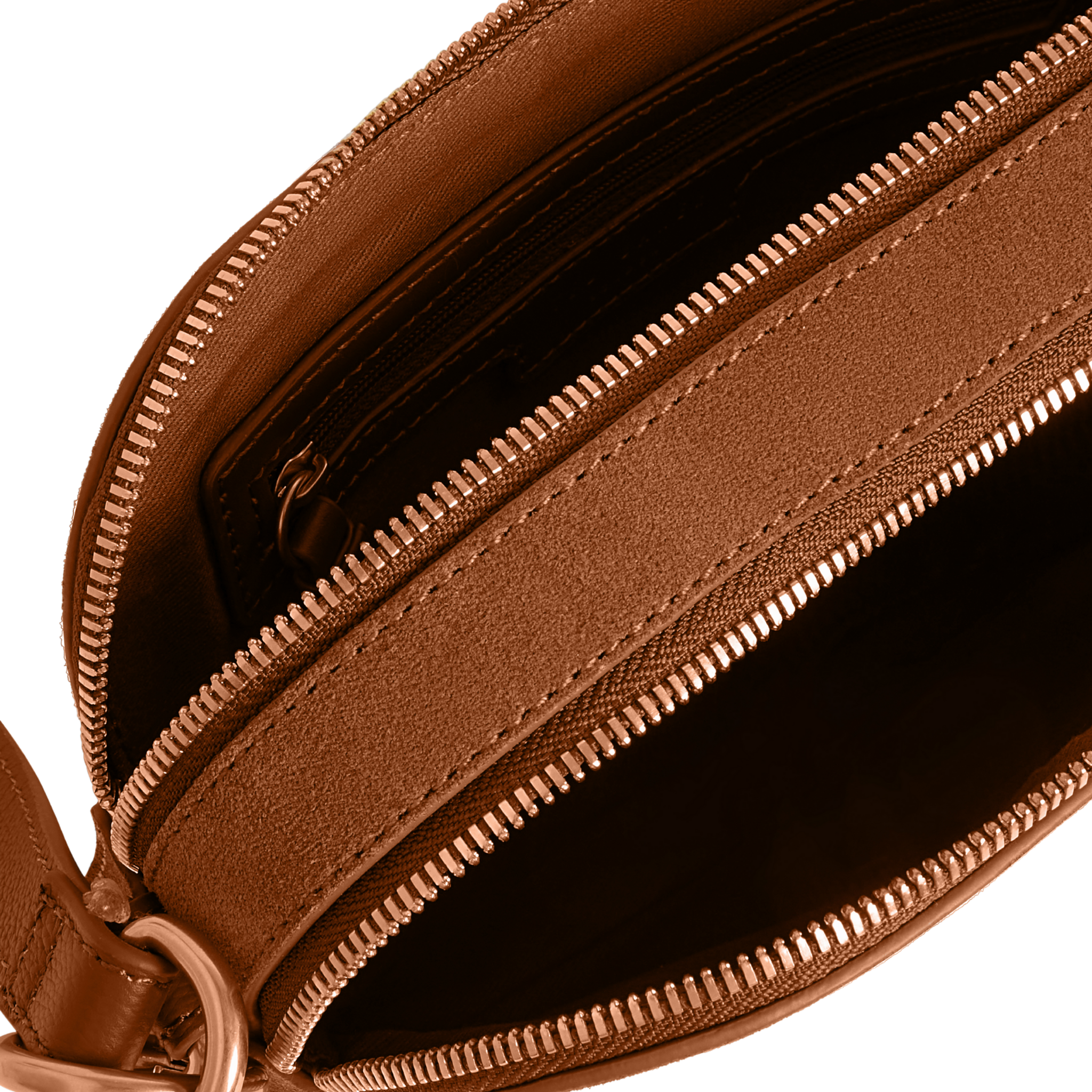 Womens Ted Baker Brown Shayane Webbing Suede Camera Bag