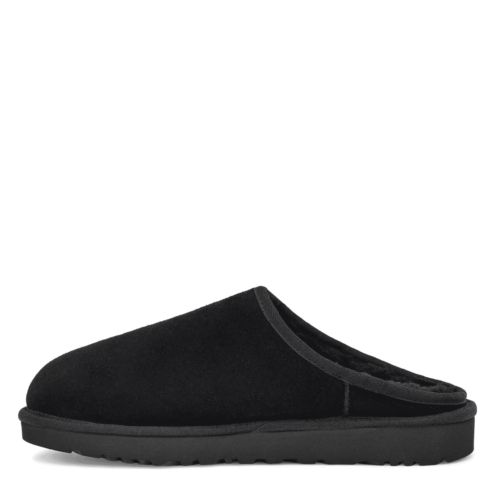 Mens UGG Black Classic Slip-On Slippers