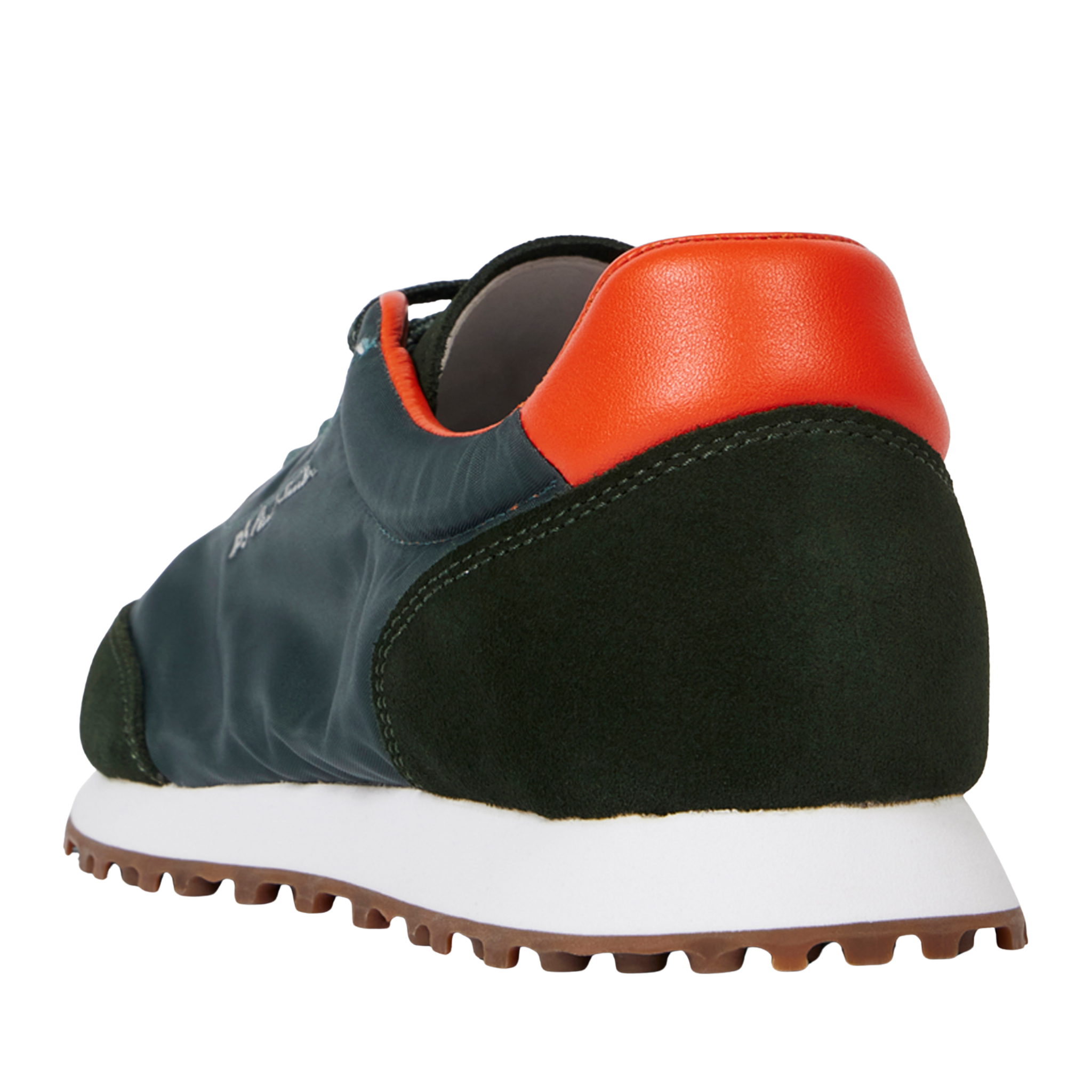 Mens Paul Smith Khaki Senso Nylon Mix Trainers