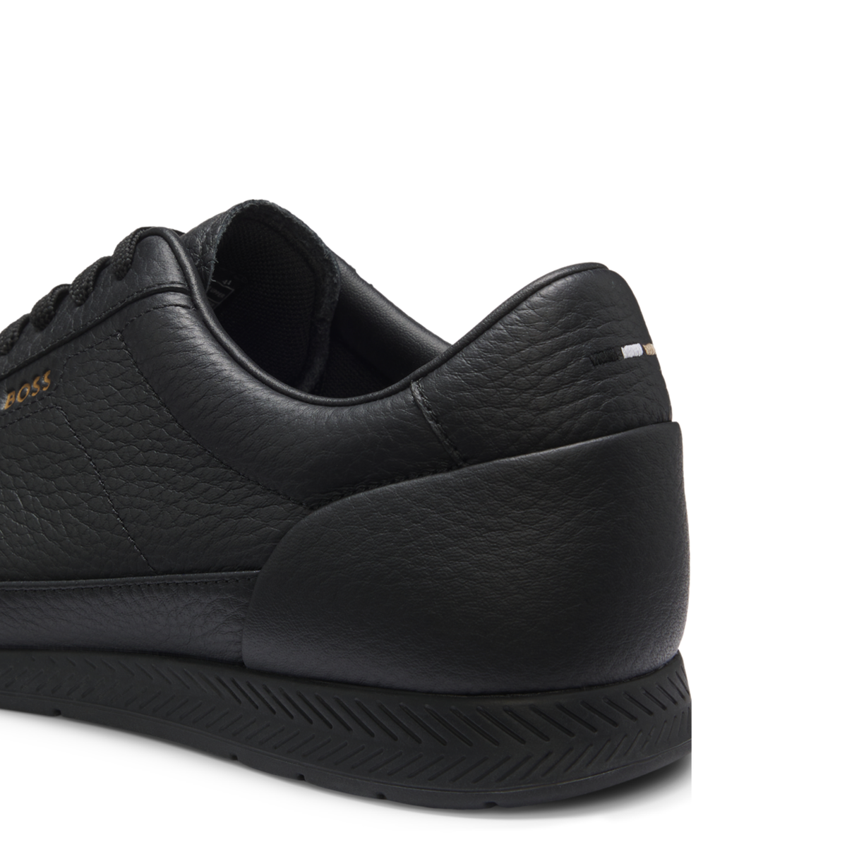 Mens BOSS Black Nitan_Lowp_ltgrn Trainers