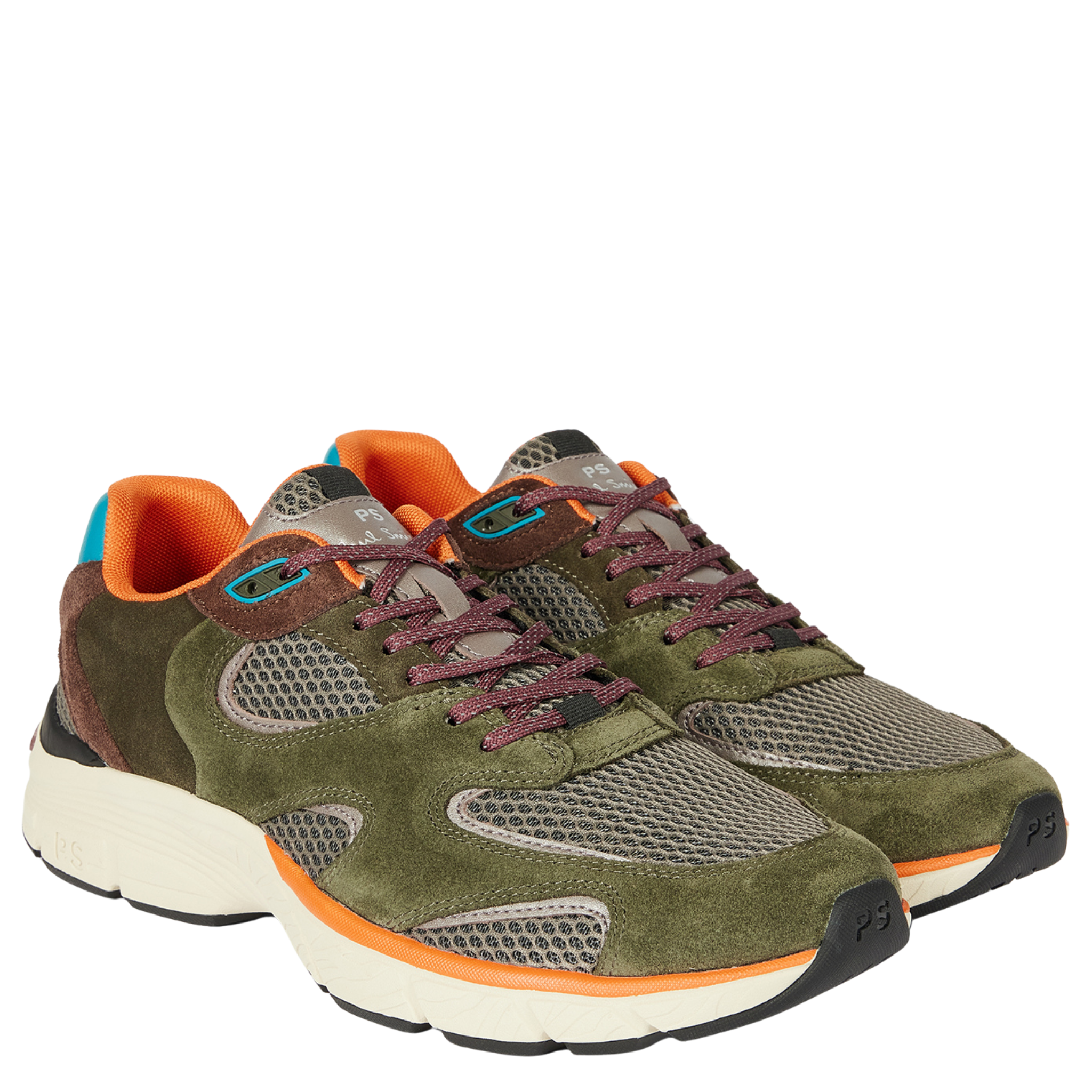 Mens Paul Smith Khaki Shane Trainers